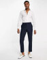 French Connection slim fit dinner suit trousers in navy