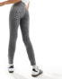 Pull&Bear high rise skinny jeans in grey