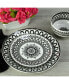 Arabesque 12-Piece Dinnerware Set, Service for 4