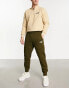 Puma essentials small logo joggers in khaki