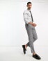 French Connection suit trousers in marine and grey check