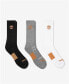 Men's Crew Socks, Pack of 3