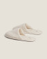 Linen slippers