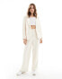 JDY tailored blazer co-ord in cream