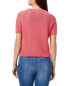 Nic+Zoe Placed Crochet Sweater T-Shirt Women's