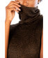 Women's Fig Turtleneck Sweater Dress