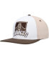 Men's White, Brown San Francisco Giants Chocolate Ice Cream Drip Snapback Hat