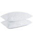 2 Pack Down Feather Bed Pillows, Size- King