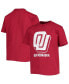 Big Boys Crimson Oklahoma Sooners Game Of The Century 50th Anniversary Disco T-shirt