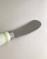 Butter knife with ceramic handle