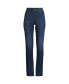 Petite Recover High Rise Straight Leg Blue Jeans