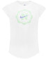 Little Girls Prep In Your Step Logo Graphic T-Shirt