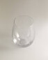 Pack of rounded glass tumblers (pack of 3)