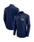 Men's Navy Cal Bears Tough Minded Quarter-Zip Top