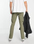 ADPT technical cargo trouser in khaki