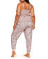 Plus Size Kaiden Cami & Joggers Set