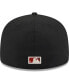 Men's Black Chicago White Sox Meteor 59FIFTY Fitted Hat