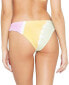 LSpace 284611 Hand Tie-Dye Sandy Bottoms Classic Diagonal Sunburst XS