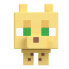 MINECRAFT Moving Head Ocelot figure