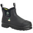 Muck Boot Chore Classic Steel Toe Mens Black Casual Boots CCST-CSA