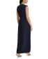 Women's V-Neck Side-Knot Sleeveless Gown