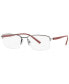 SH2053T Men's Rectangle Eyeglasses