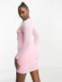 ellesse Drelono mesh layered dress in pink