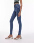 Topshop Tall high rise Jamie jeans in mid blue