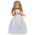 NANCY Corona Communion Flores Rubia Doll