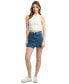 Women's Izzie Denim Flag Mini Skirt