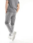 Pull&Bear tailored trouser in grey