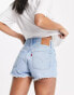 Levi's 501 original shorts in light wash