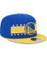 Men's Royal Golden State Warriors Banded Stars 9FIFTY Snapback Hat