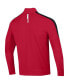 Men's Red Utah Utes Midlayer Half-Zip Jacket