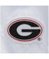 Men's White Georgia Bulldogs Coaches Half-Zip Pullover Jacket