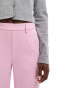 Object tailored wide leg trousers in pink