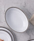 Austin Platinum 50 Pc. Dinnerware Set, Service for 8