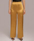 Women's Wide-Leg Satin Pants