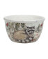 Winter's Walk 4 Piece Ice Cream Bowl Set