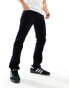 Lee regular straight cord trousers in black