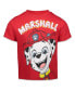 Toddler Boys Chase Marshall Rubble Rocky 4 Pack T-Shirts Multicolor