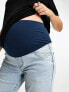 Cotton:On Maternity strechy straight jeans in blue