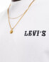 Levi's eagle back logo print vintage oversized t-shirt in white