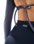 ASOS 4505 Hourglass Icon bum sculpt gym legging in navy