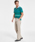 Мужские брюки Nautica Classic-Fit Stretch Solid Flat-Front Chino Deck Pants