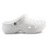 Crocs Classic Platform Glitter Clog W Chalk