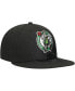 Men's Black Boston Celtics Blackout Shadow Logo 59FIFTY Fitted Hat