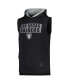 Men's Black Las Vegas Raiders Marathon Sleeveless Pullover Hoodie