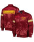 Men's Burgundy Washington Commanders The Pick and Roll Full-Snap Jacket