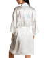 Женская пижама Linea Donatella Mrs Satin Wrap Bridal Robe, Chemise Nightgown Set